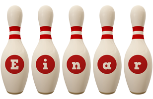 Einar bowling-pin logo