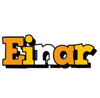 Einar cartoon logo