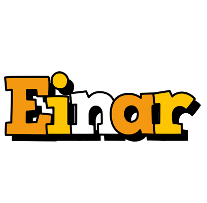 Einar cartoon logo
