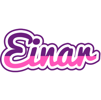 Einar cheerful logo