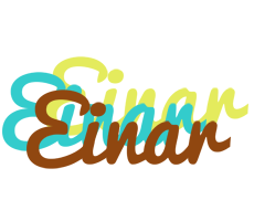 Einar cupcake logo