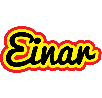 Einar flaming logo