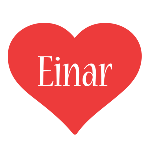 Einar love logo