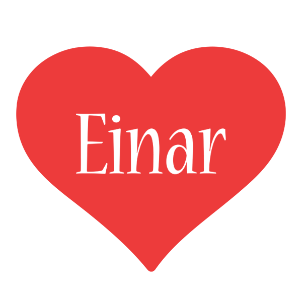 Einar love logo