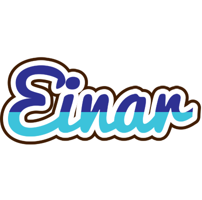 Einar raining logo