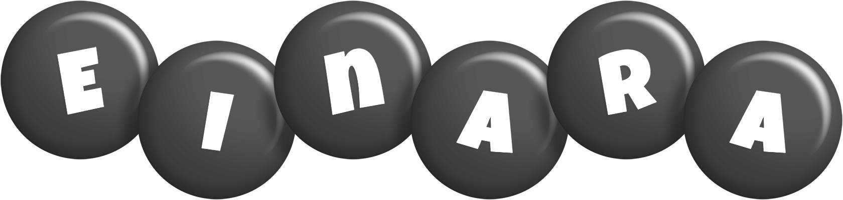 Einara candy-black logo