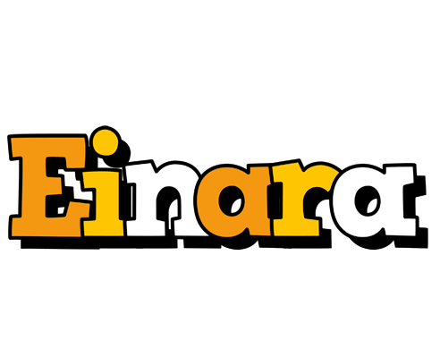 Einara cartoon logo