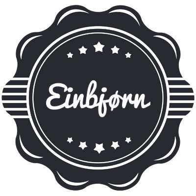 Einbjørn badge logo
