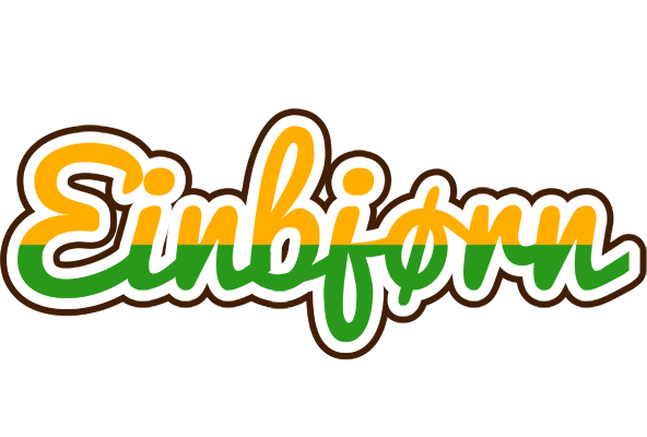 Einbjørn banana logo