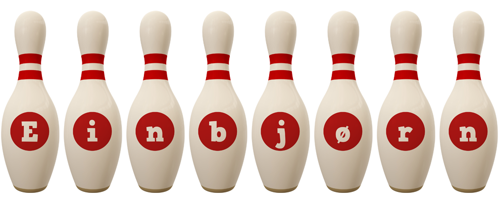 Einbjørn bowling-pin logo
