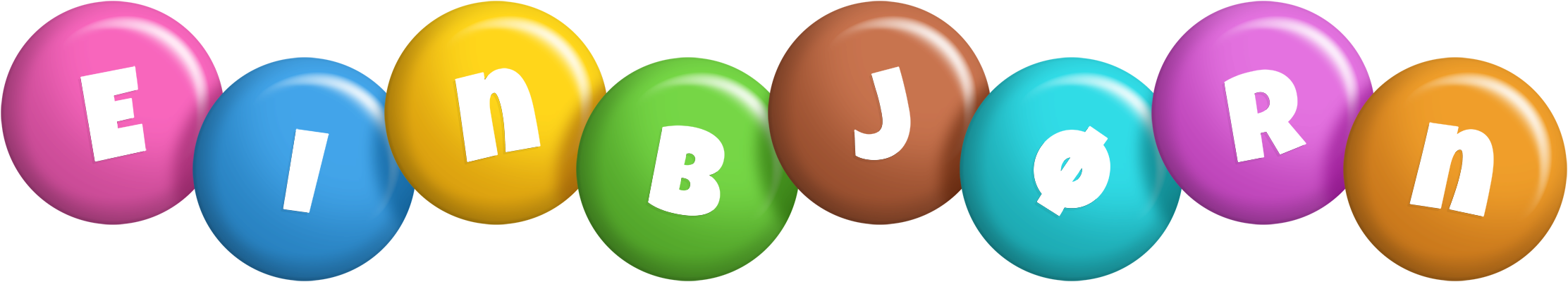 Einbjørn candy logo