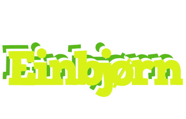 Einbjørn citrus logo