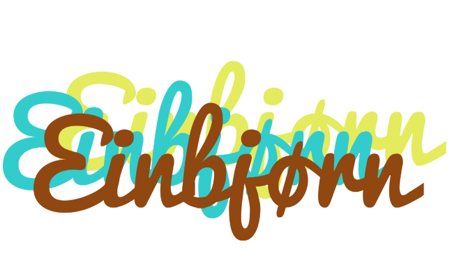 Einbjørn cupcake logo
