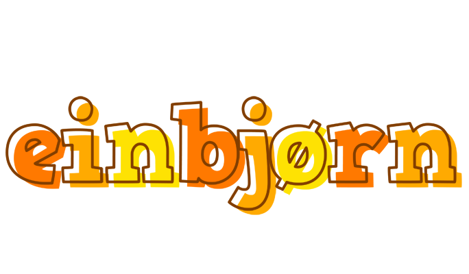 Einbjørn desert logo