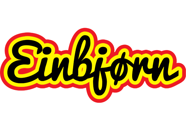Einbjørn flaming logo