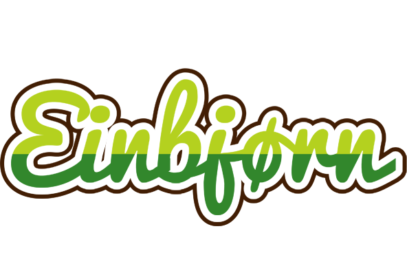 Einbjørn golfing logo