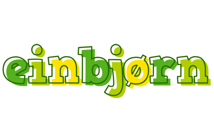 Einbjørn juice logo