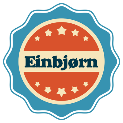 Einbjørn labels logo