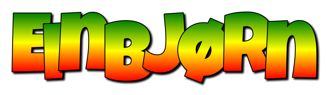 Einbjørn mango logo
