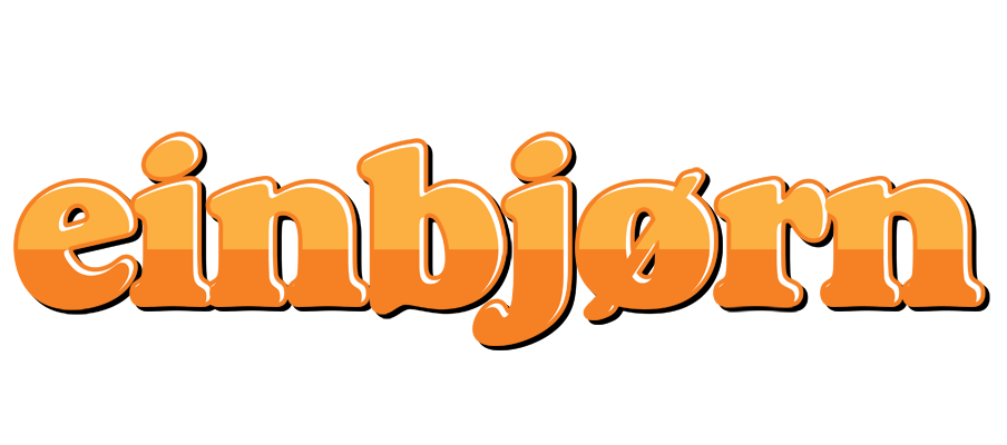 Einbjørn orange logo