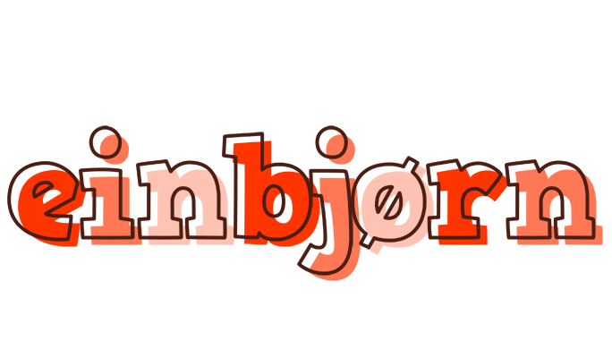 Einbjørn paint logo