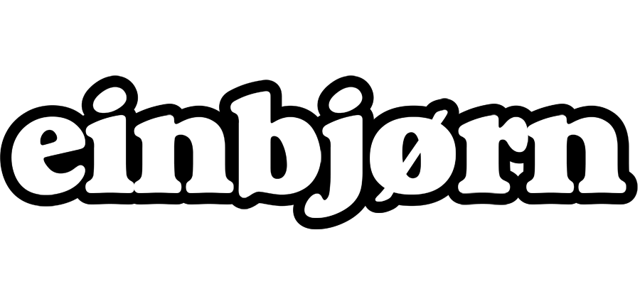 Einbjørn panda logo