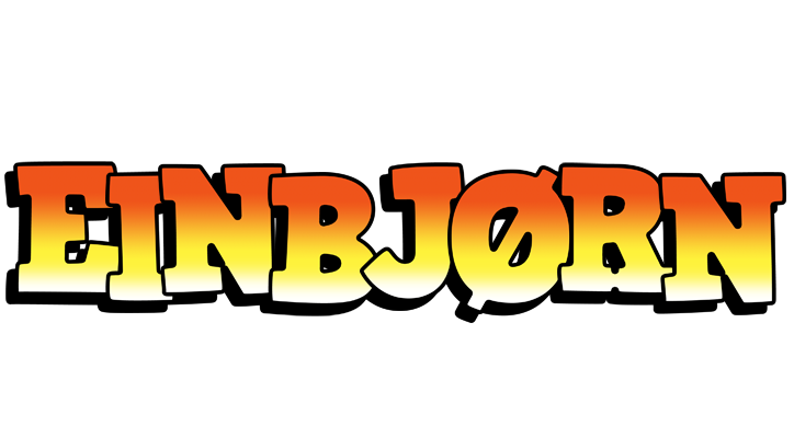 Einbjørn sunset logo