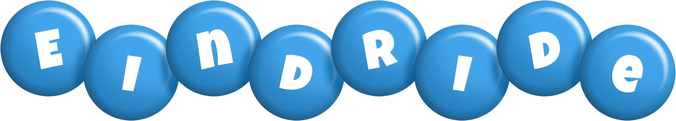 Eindride candy-blue logo
