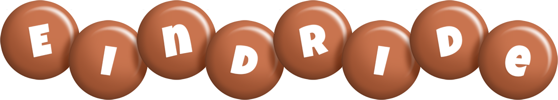 Eindride candy-brown logo