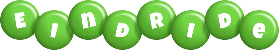 Eindride candy-green logo