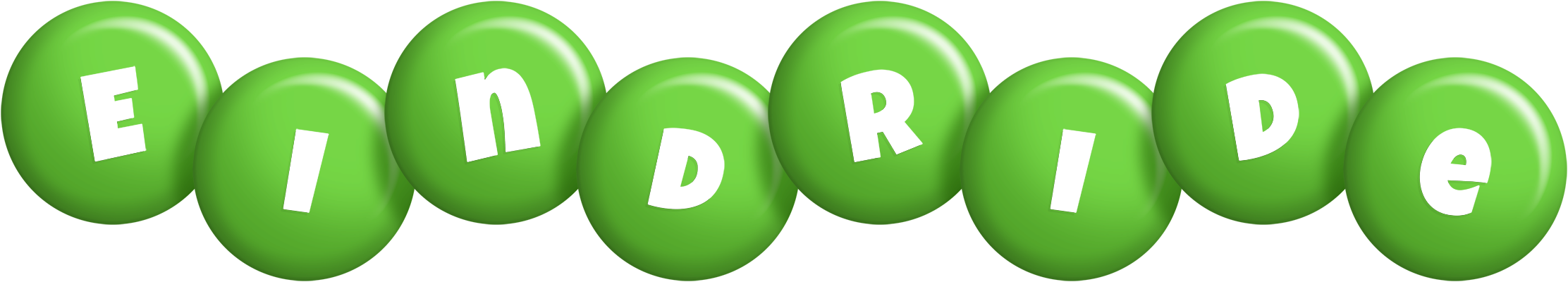 Eindride candy-green logo