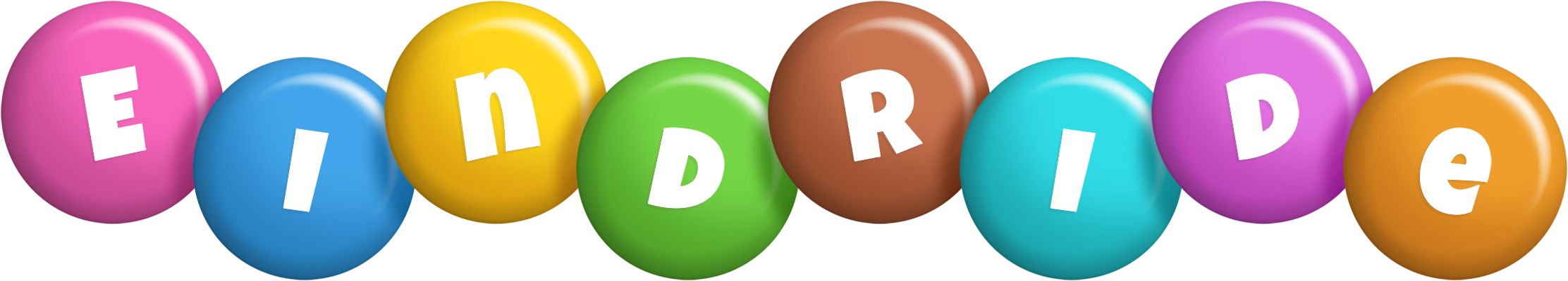Eindride candy logo