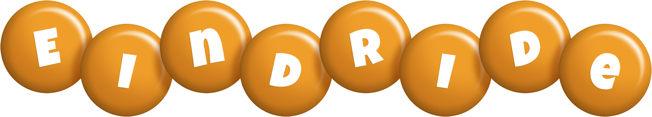 Eindride candy-orange logo
