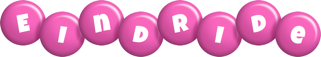 Eindride candy-pink logo