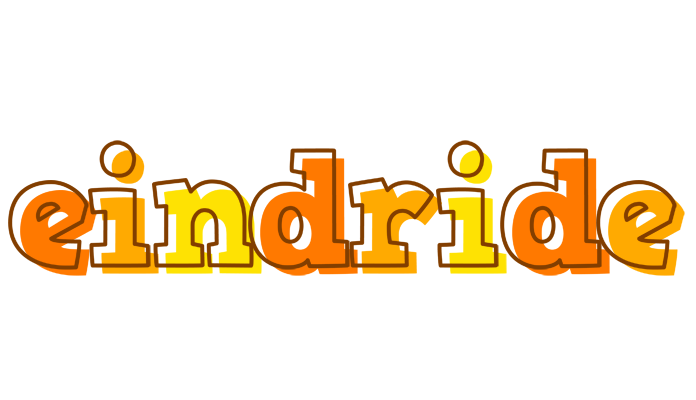 Eindride desert logo