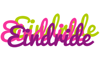 Eindride flowers logo