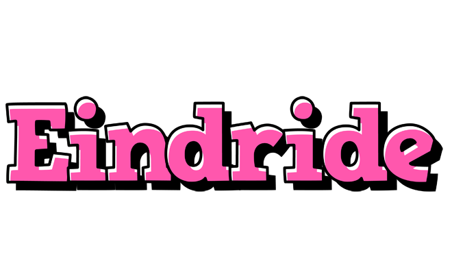 Eindride girlish logo