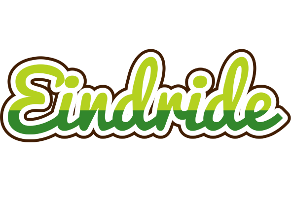 Eindride golfing logo