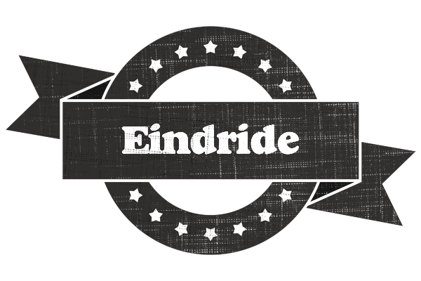 Eindride grunge logo