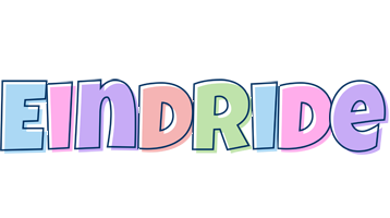 Eindride pastel logo