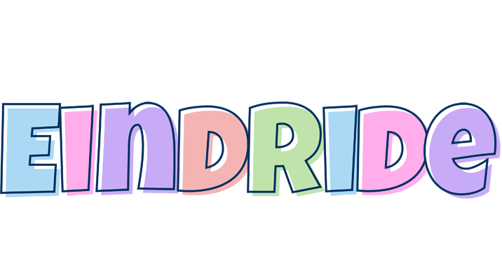 Eindride pastel logo