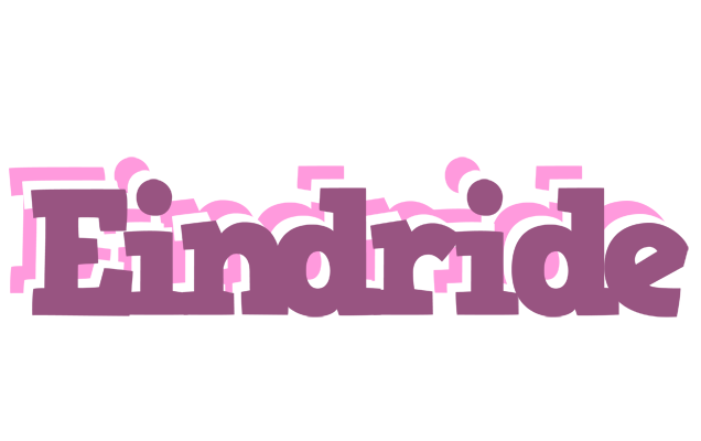 Eindride relaxing logo