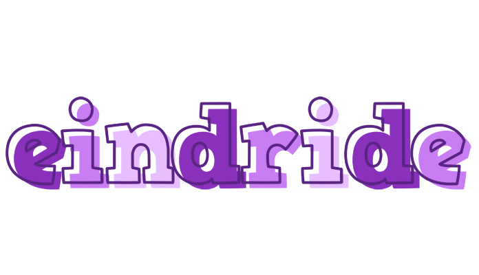 Eindride sensual logo