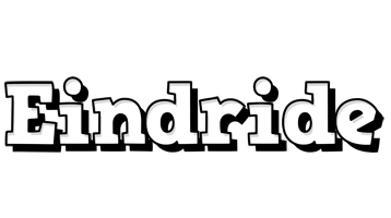 Eindride snowing logo