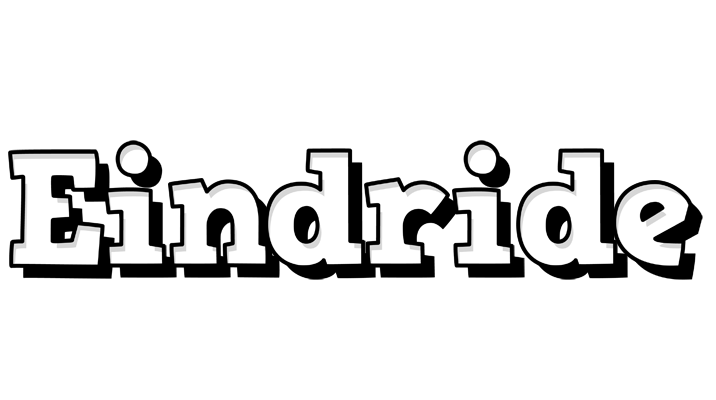 Eindride snowing logo