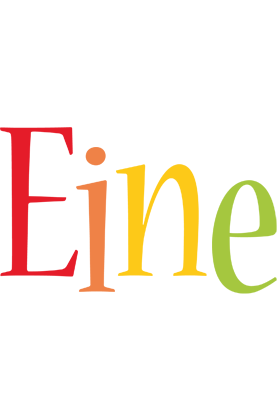 Eine birthday logo