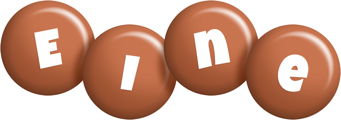 Eine candy-brown logo