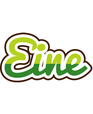 Eine golfing logo