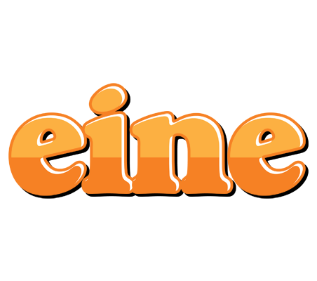 Eine orange logo