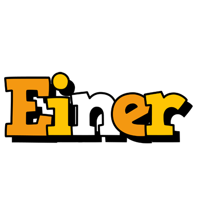 Einer cartoon logo